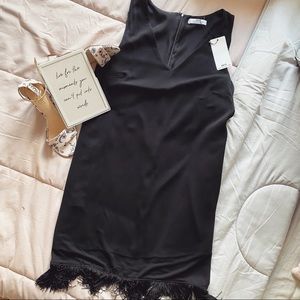 Lovely mango mini black dress